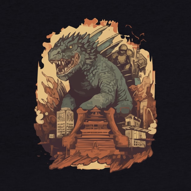 Godzilla King of the Monsters: All Hail the King by Pixy Official